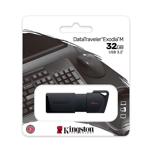 USB 3.2 Gen 1 Kingston DataTraveler Exodia 32GB DTXM - Chính Hãng