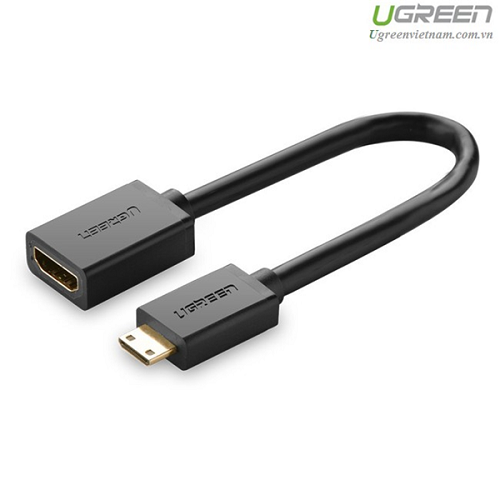 Cổng chuyển đổi Mini HDMI sang HDMI - Hiệu Ugreen - Mã 20137 - Chính Hãng