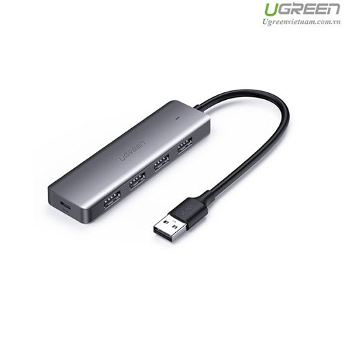 Hub USB 3.0 4 Port USB + 1 Port Type C Ugreen 50985 - Chính Hãng