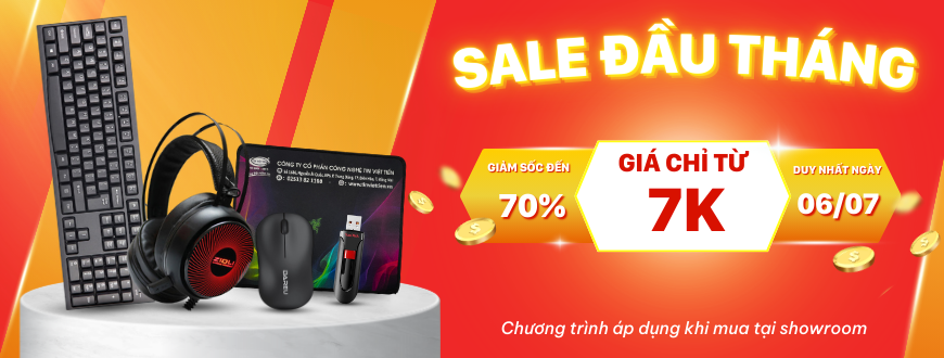 Bùng nổ siêu sale đầu tháng 7