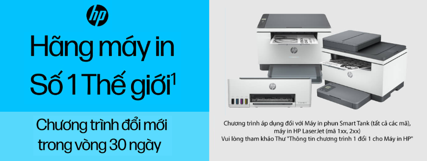 Chương Trình Bảo Hành 1 Đổi 1 Cho Máy In 