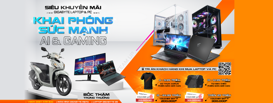 BACK TO SCHOOL - KHAI PHÓNG SỨC MẠNH AI & GAMING